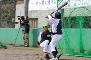 56 バッティング指導 - コピー