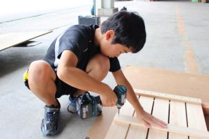 19 すのこを製作